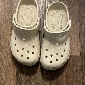 CROCS White Classic Clogs